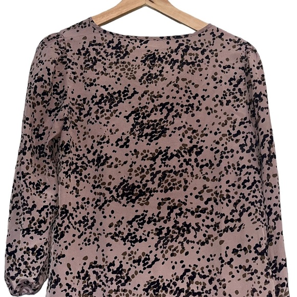 AMOUR VERT Silk Mini Print Shift Dress Size M - Picture 4 of 6